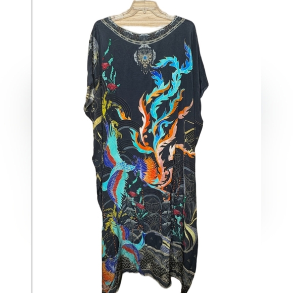 Camilla Round Neck Kaftan Wise Wings Nwt - Picture 11 of 13